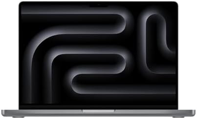 Apple 2023 MacBook Pro with Apple M3 chip 14 inch  8GB RAM  512GB SSD Space Gray  Renewed 