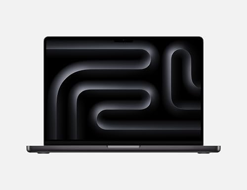 Apple 2023 MacBook Pro with Apple M3 chip 14 inch  8GB RAM  512GB SSD Space Gray  Renewed 