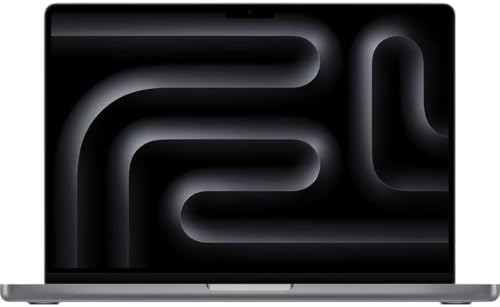 Apple 2023 MacBook Pro with Apple M3 chip 14 inch  8GB RAM  512GB SSD Space Gray  Renewed 