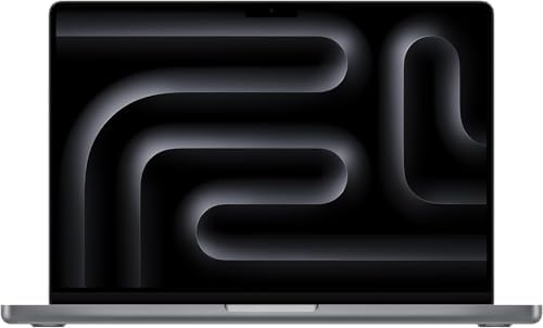 Apple 2023 MacBook Pro with Apple M3 Pro chip  14 inch  18GB RAM  1TB SSD Storage  QWERTY English  Space Black  Renewed Premium 