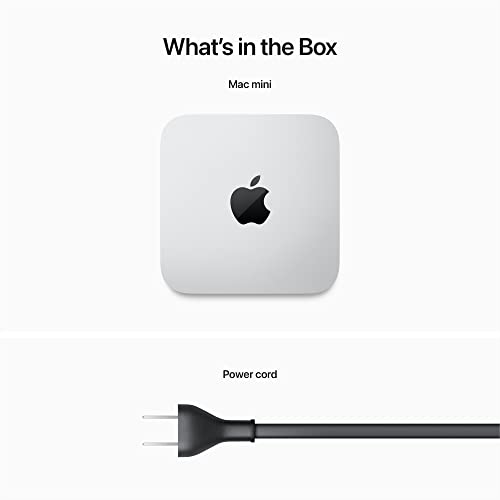 Apple 2023 Mac Mini with Apple M2 Chip with 8 core CPU  8GB RAM  256GB SSD Storage  Silver  Renewed 