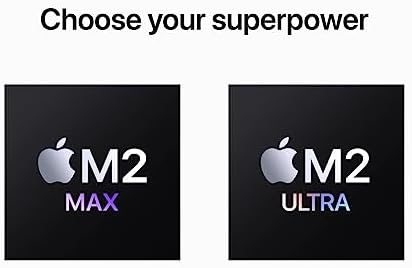 Apple 2023 Mac Studio with M2 Max 12 Core 30 Core  3 7 inch  32GB  512GB SSD  Renewed 