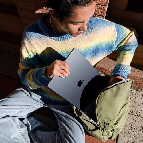 Apple 2024 MacBook Air 15 inch Laptop with M3 chip  Built for Apple Intelligence  15 3 inch Liquid Retina Display  16GB Unified Memory  512GB SSD Storage  Backlit Keyboard  Touch ID; Midnight