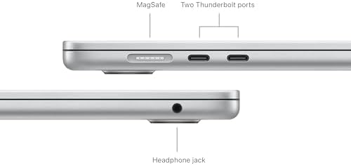 Apple 2024 MacBook Air 15 inch Laptop with M3 chip  Built for Apple Intelligence  15 3 inch Liquid Retina Display  16GB Unified Memory  512GB SSD Storage  Backlit Keyboard  Touch ID; Midnight