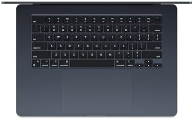 Apple 2024 MacBook Air with Apple M3 Chip  15 inch  8GB RAM  256GB SSD Storage    Midnight  Renewed 