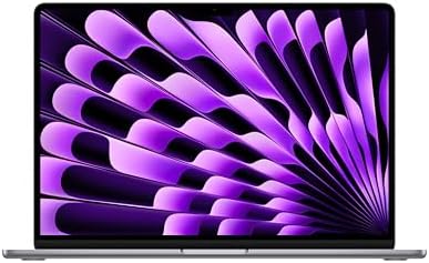 Apple 2024 MacBook Air with Apple M3 Chip  15 inch  8GB RAM  256GB SSD Storage    Midnight  Renewed 
