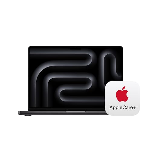 Apple 2024 MacBook Pro Laptop with M4 Max  14 core CPU  32 core GPU  Built for Apple Intelligence  14 2 inch Display  36GB Unified Memory  1TB SSD Storage; Space Black with AppleCare   3 Years 