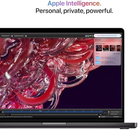 Apple 2024 MacBook Pro Laptop with M4 Pro  12 core CPU  16 core GPU  Built for Apple Intelligence  14 2 inch Liquid Retina XDR Display  24GB Unified Memory  512GB SSD Storage; Space Black
