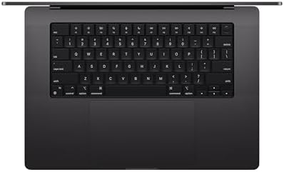 Apple 2024 MacBook Pro with Apple M4 Pro Chip  16 inch  24GB RAM  512GB SSD Storage   QWERTY English  Space Black  Renewed 