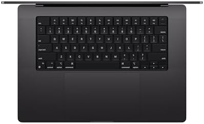 Apple 2024 MacBook Pro with Apple M4 Pro Chip  16 inch  24GB RAM  512GB SSD Storage   QWERTY English  Space Black  Renewed 