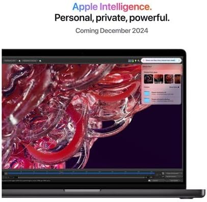 Apple 2024 MacBook Pro with Apple M4 Pro Chip  16 inch  24GB RAM  512GB SSD Storage   QWERTY English  Space Black  Renewed 