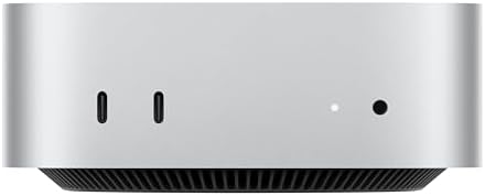 USADO ACEPTABLE - Apple 2024 Mac mini Desktop Computer with M4 chip with 10 core CPU and 10 core GPU  Built for Apple Intelligence  16GB Unified Memory  256GB SSD Storage  Gigabit Ethernet  Works with iPhone/iPad