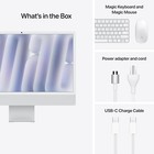 Apple 2024 iMac 24 inch M4 Chip 16GB RAM 256GB SSD 8 Core GPU Silver   Good