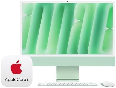 Apple 2024 iMac All in One Desktop Computer with M4 chip with 8 core CPU and 8 core GPU  Built for Apple Intelligence  24 inch Retina Display  16GB Unified Memory  256GB SSD Storage; Blue
