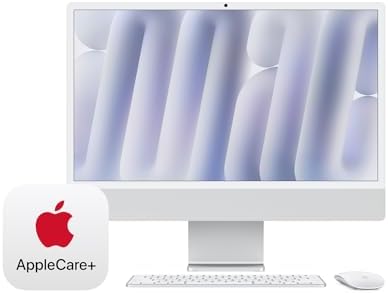 Apple 2024 iMac All in One Desktop Computer with M4 chip with 8 core CPU and 8 core GPU  Built for Apple Intelligence  24 inch Retina Display  16GB Unified Memory  256GB SSD Storage; Blue