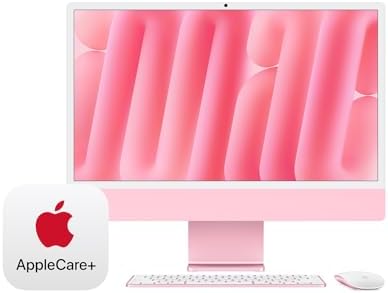 Apple 2024 iMac All in One Desktop Computer with M4 chip with 8 core CPU and 8 core GPU  Built for Apple Intelligence  24 inch Retina Display  16GB Unified Memory  256GB SSD Storage; Blue