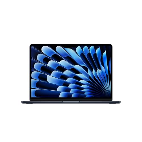 Apple 2025 MacBook Air 13 inch Laptop with M4 chip  Built for Apple Intelligence  13 6 inch Liquid Retina Display  24GB Unified Memory  512GB SSD Storage  12MP Center Stage Camera  Touch ID; Midnight