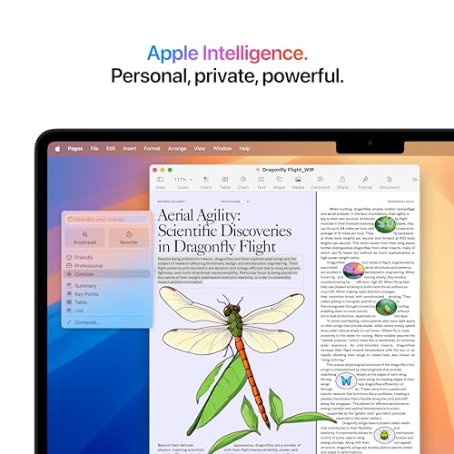 Apple 2025 MacBook Air 15 inch Laptop with M4 chip  Built for Apple Intelligence  15 3 inch Liquid Retina Display  16GB Unified Memory  256GB SSD Storage  12MP Center Stage Camera  Touch ID; Midnight