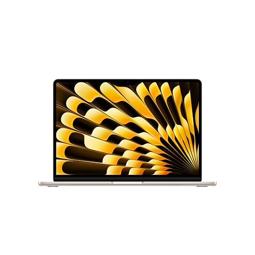 Apple 2025 MacBook Air 13 inch Laptop with M4 chip  Built for Apple Intelligence  13 6 inch Liquid Retina Display  16GB Unified Memory  256GB SSD Storage  12MP Center Stage Camera  Touch ID; Starlight