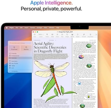 Apple 2025 MacBook Air 13 inch Laptop with M4 chip  Built for Apple Intelligence  13 6 Liquid Retina Display  24GB Unified Memory  512GB SSD Storage  12MP Center Stage Camera  Touch ID  Silver