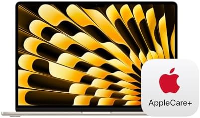 Apple 2025 MacBook Air 15 inch Laptop with M4 chip  Built for Apple Intelligence  15 3 inch Liquid Retina Display  16GB Unified Memory  256GB SSD Storage  12MP Center Stage Camera  Touch ID; Midnight