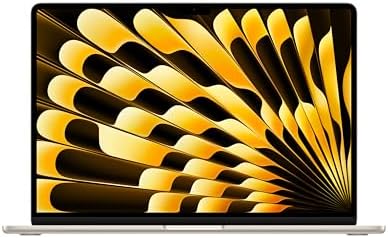 Apple 2025 MacBook Air 15 inch Laptop with M4 chip  Built for Apple Intelligence  15 3 inch Liquid Retina Display  16GB Unified Memory  256GB SSD Storage  12MP Center Stage Camera  Touch ID; Midnight