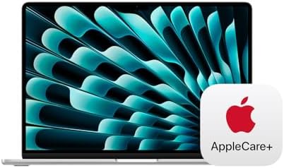 Apple 2025 MacBook Air 15 inch Laptop with M4 chip  Built for Apple Intelligence  15 3 inch Liquid Retina Display  16GB Unified Memory  256GB SSD Storage  12MP Center Stage Camera  Touch ID; Midnight