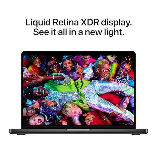 Apple 2025 MacBook Pro Laptop with M5 chip with 10 core CPU and 10 core GPU  Built for Apple Intelligence  14 2 inch Liquid Retina XDR Display  16GB Unified Memory  512GB SSD Storage; Space Black