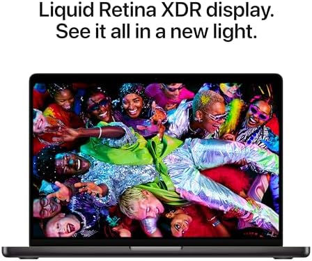 Apple 2025 MacBook Pro Laptop with M5 chip with 10 core CPU and 10 core GPU  Built for Apple Intelligence  14 2 inch Liquid Retina XDR Display  16GB Unified Memory  512GB SSD Storage; Space Black