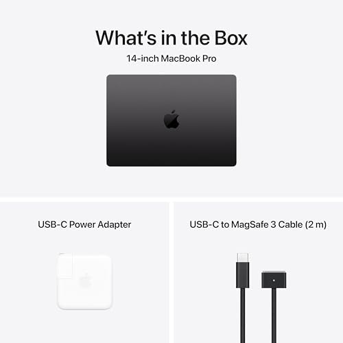 Apple 2025 MacBook Pro Laptop with Apple M5 chip with 10 core CPU and 10 core GPU  Built for AI  14 2 inch Liquid Retina XDR Display  24GB Unified Memory  1TB SSD Storage; Space Black