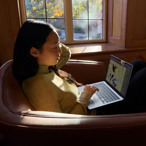 Apple 2026 MacBook Air 13 inch Laptop with M5 chip  Built for AI  13 6 inch Liquid Retina Display  24GB Unified Memory  1TB SSD  12MP Center Stage Camera  Touch ID  Wi Fi 7; Sky Blue