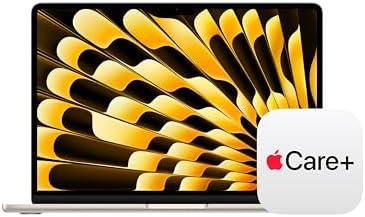 Apple 2026 MacBook Air 13 inch Laptop with M5 chip  Built for AI  13 6 inch Liquid Retina Display  16GB Unified Memory  512GB SSD  12MP Center Stage Camera  Touch ID  Wi Fi 7; Starlight