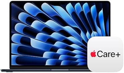 Apple 2026 MacBook Air 15 inch Laptop with M5 chip  Built for AI  15 3 inch Liquid Retina Display  24GB Unified Memory  1TB SSD  12MP Center Stage Camera  Touch ID  Wi Fi 7; Midnight