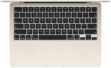 Apple 2026 MacBook Air 13 inch Laptop with M5 chip  Built for AI  13 6 inch Liquid Retina Display  16GB Unified Memory  512GB SSD  12MP Center Stage Camera  Touch ID  Wi Fi 7; Starlight