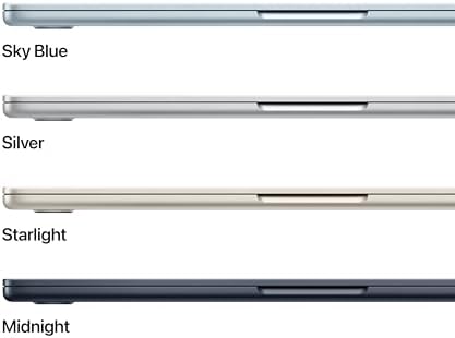 Apple 2026 MacBook Air 13 inch Laptop with M5 chip  Built for AI  13 6 inch Liquid Retina Display  16GB Unified Memory  512GB SSD  12MP Center Stage Camera  Touch ID  Wi Fi 7; Sky Blue
