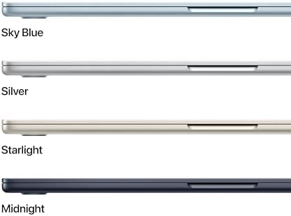 Apple 2026 MacBook Air 15 inch Laptop with M5 chip  Built for AI  15 3 inch Liquid Retina Display  16GB Unified Memory  512GB SSD  12MP Center Stage Camera  Touch ID  Wi Fi 7; Midnight