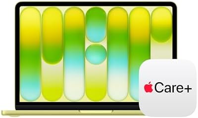 Apple 2026 MacBook Neo 13 inch Laptop with A18 Pro chip  Built for AI and Apple Intelligence  Liquid Retina Display  8GB Unified Memory  512GB SSD Storage  Touch ID; Citrus with AppleCare   3 years 