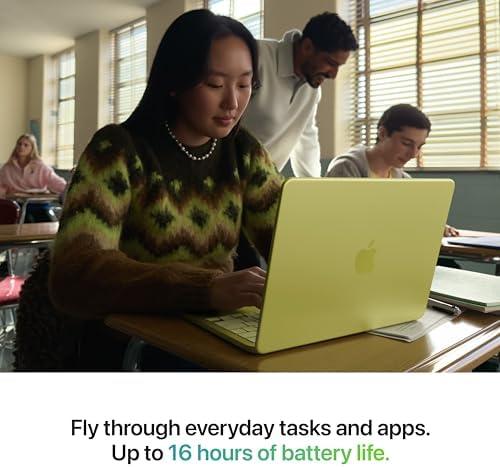 Apple 2026 MacBook Neo 13 inch Laptop with A18 Pro chip  Built for AI and Apple Intelligence  Liquid Retina Display  8GB Unified Memory  256GB SSD Storage  1080p FaceTime HD Camera; Citrus