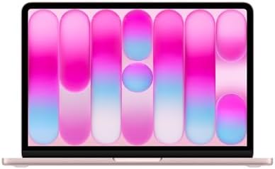 Apple 2026 MacBook Neo 13 inch Laptop with A18 Pro chip  Built for AI and Apple Intelligence  Liquid Retina Display  8GB Unified Memory  256GB SSD Storage  1080p FaceTime HD Camera; Blush