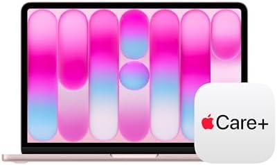 Apple 2026 MacBook Neo 13 inch Laptop with A18 Pro chip  Built for AI and Apple Intelligence  Liquid Retina Display  8GB Unified Memory  256GB SSD Storage  1080p FaceTime HD Camera; Blush