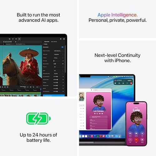 Apple 2026 MacBook Pro Laptop with Apple M5 Pro chip with 18 core CPU and 20 core GPU  Built for AI  16 2 inch Liquid Retina XDR Display  48GB Unified Memory  1TB SSD  Wi Fi 7; Space Black