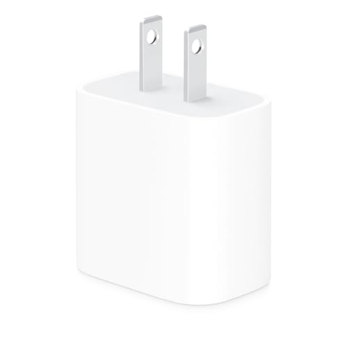 Apple 20W USB C Compact Power Adapter  Fast and Convenient Charging  Type C Wall Charger