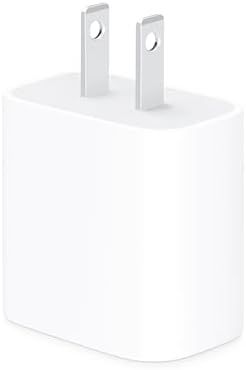 Apple 20W USB C Compact Power Adapter  Fast and Convenient Charging  Type C Wall Charger