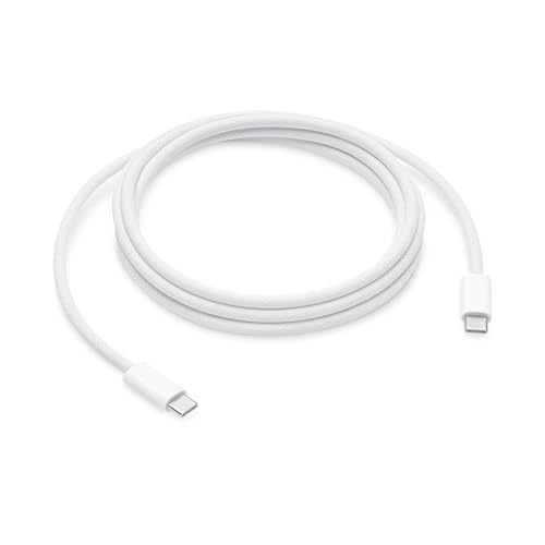 Apple 240W USB C to USB C Woven Charge Cable  2 m   Fast and Convenient Charging