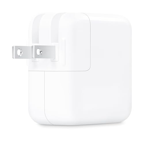 Apple 35W Dual USB C Port Power Adapter  Fast and Convenient Charging  Type C Wall Charger