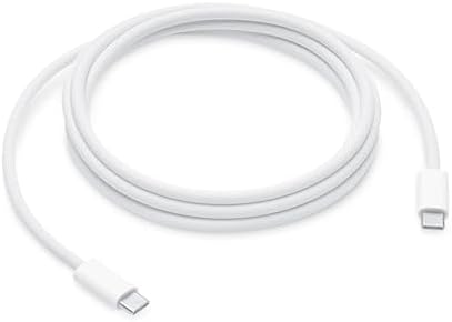 Apple Cable de carga tejido USB-C a USB-C de 60 W (3.3 ft): carga rápida y cómoda