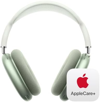 Apple AirPods Max Wireless Over Ear Headphones  Pro Level Active Noise Cancellation  Transparency Mode  Personalized Spatial Audio  USB C Charging  Bluetooth Headphones for iPhone   Starlight