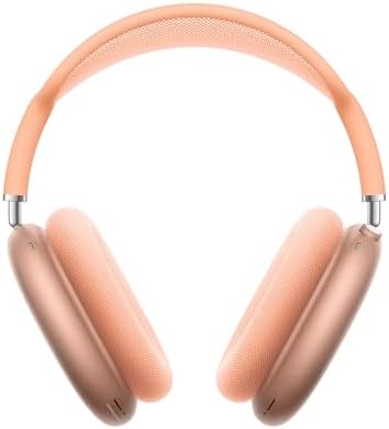 Apple AirPods Max Wireless Over Ear Headphones  Pro Level Active Noise Cancellation  Transparency Mode  Personalized Spatial Audio  USB C Charging  Bluetooth Headphones for iPhone   Starlight
