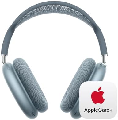 Apple AirPods Max Wireless Over Ear Headphones  Pro Level Active Noise Cancellation  Transparency Mode  Personalized Spatial Audio  USB C Charging  Bluetooth Headphones for iPhone   Midnight
