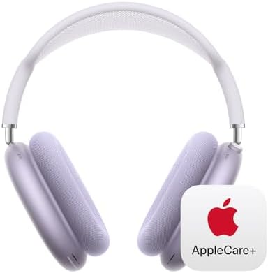 Apple AirPods Max Wireless Over Ear Headphones  Pro Level Active Noise Cancellation  Transparency Mode  Personalized Spatial Audio  USB C Charging  Bluetooth Headphones for iPhone   Midnight